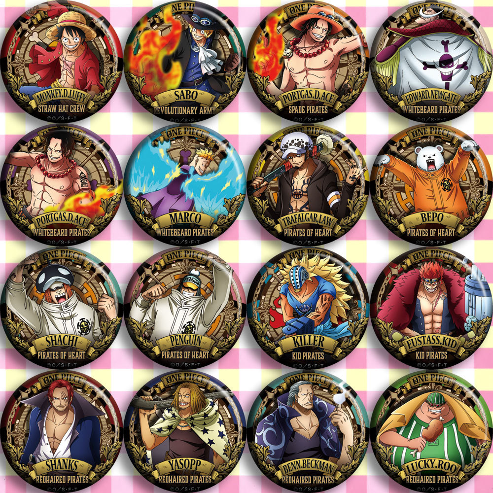 Luffy Anime Merchandise - ONEPIECE Anime Rozeti C Stili Luffy
