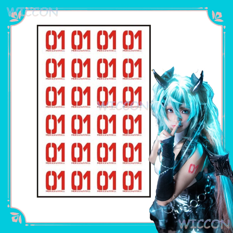 Anime Merchandise Europe - Wona/Dövme Çıkartması Kol Su Geçirmez Geçici