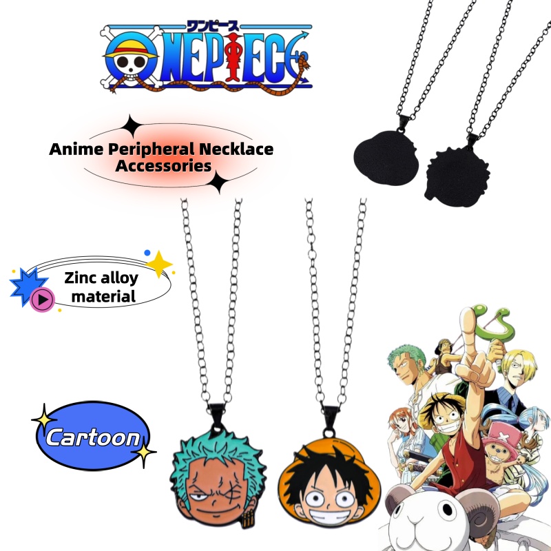 Luffy Anime Merchandise - One Piece anime ürünleri yaratıcı kolye