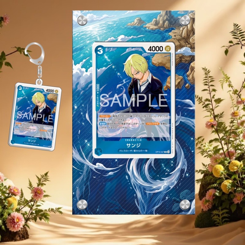 Anime Merchandise From Japan - Tek Parça Sanji Kartı için Sanat