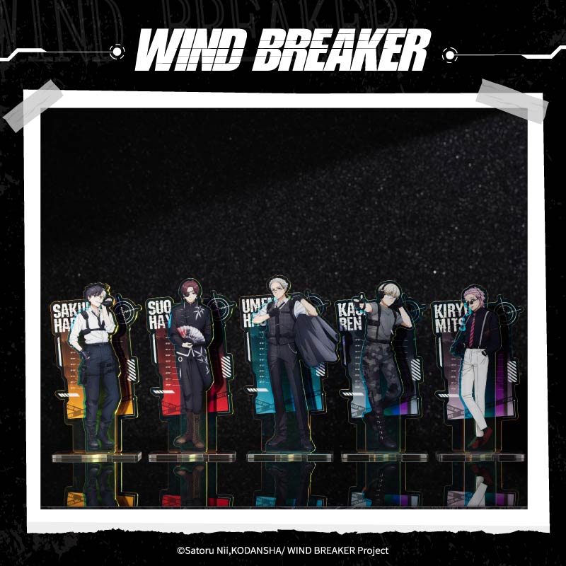 Windbreaker Anime Merchandise - Aniplex Stokta Rüzgarlık Akrilik Stand Ajan