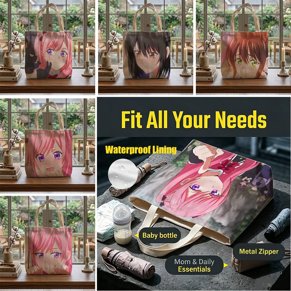 Anime Merch Shopping - Anime Kuromajo Resmi Ürünleri Saklama Çantaları,