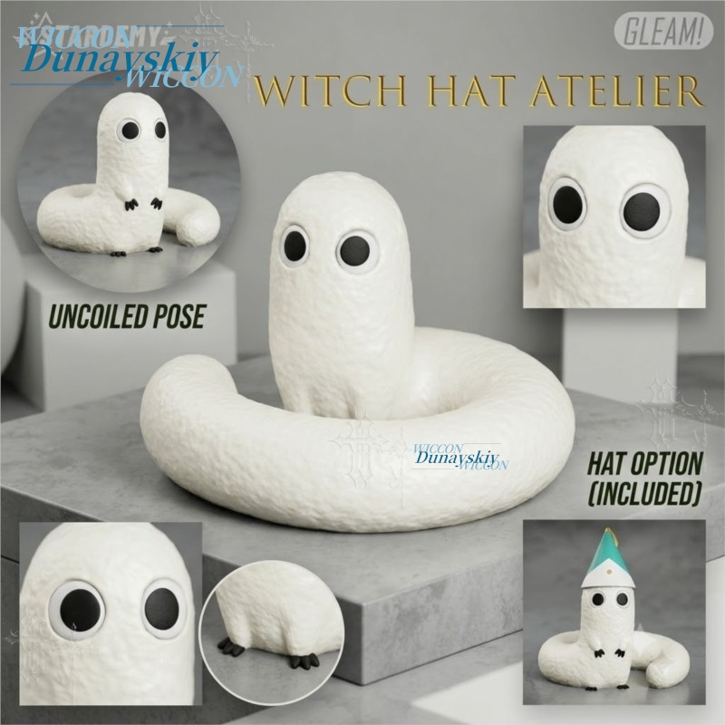 Anime Merchandise Europe - Cadı Şapkası Atölyesi Fudeworm Peluş Oyuncaklar
