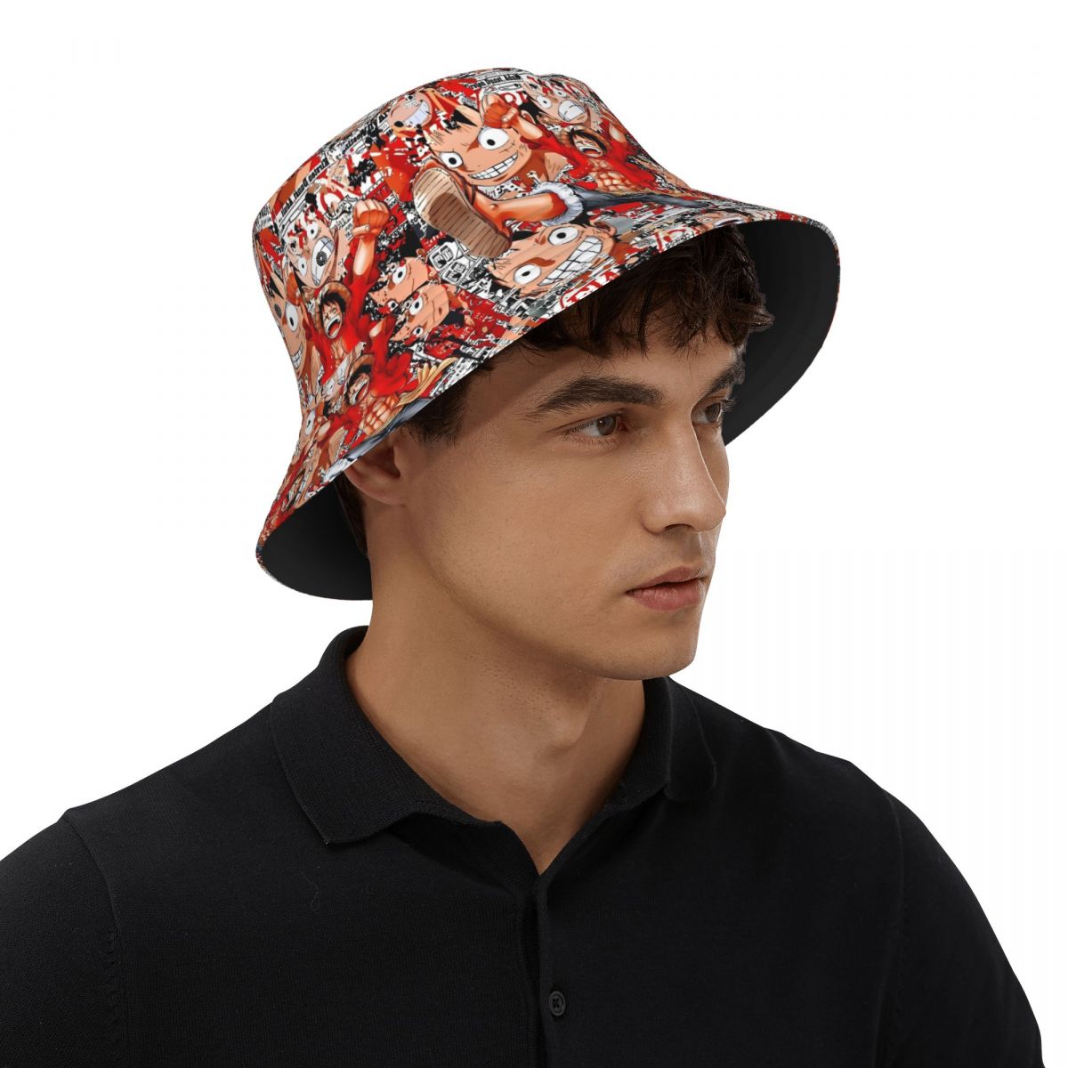 Luffy Anime Merchandise - Anime tek parça Luffy kova şapka