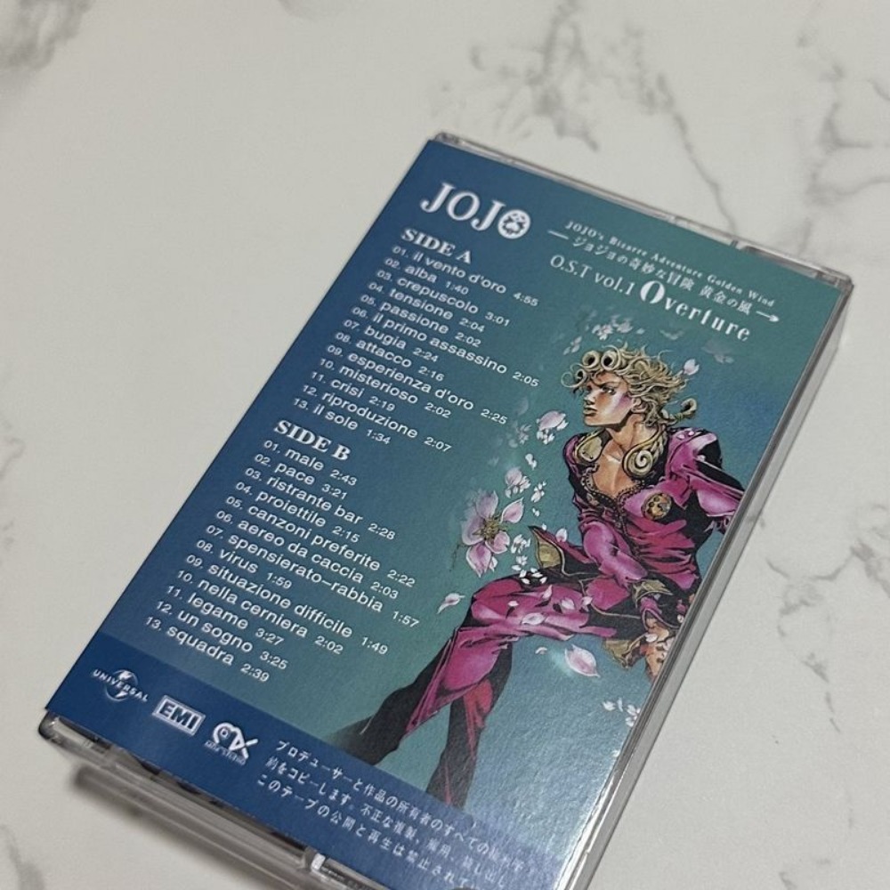 Yepyeni Kutusunda Kaset JoJo's - Anime Merchandise Brands incelemesi ve fiyatı